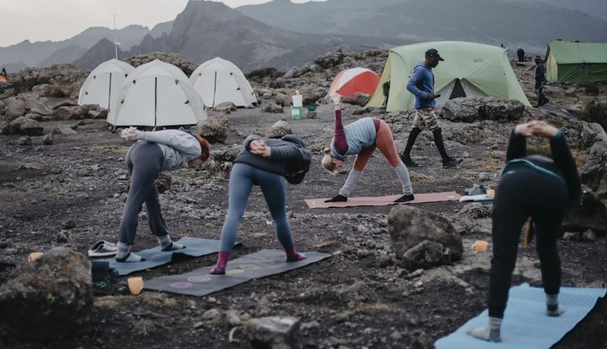 Summit, Serenity and Soul:  How Yoga will make your Kilimanjaro experience life – changing