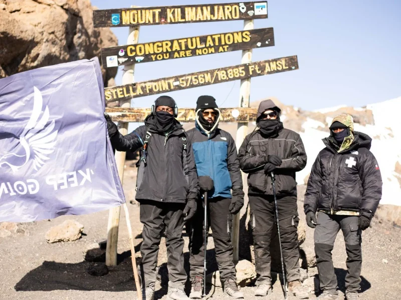 Climbing Mount Kilimanjaro